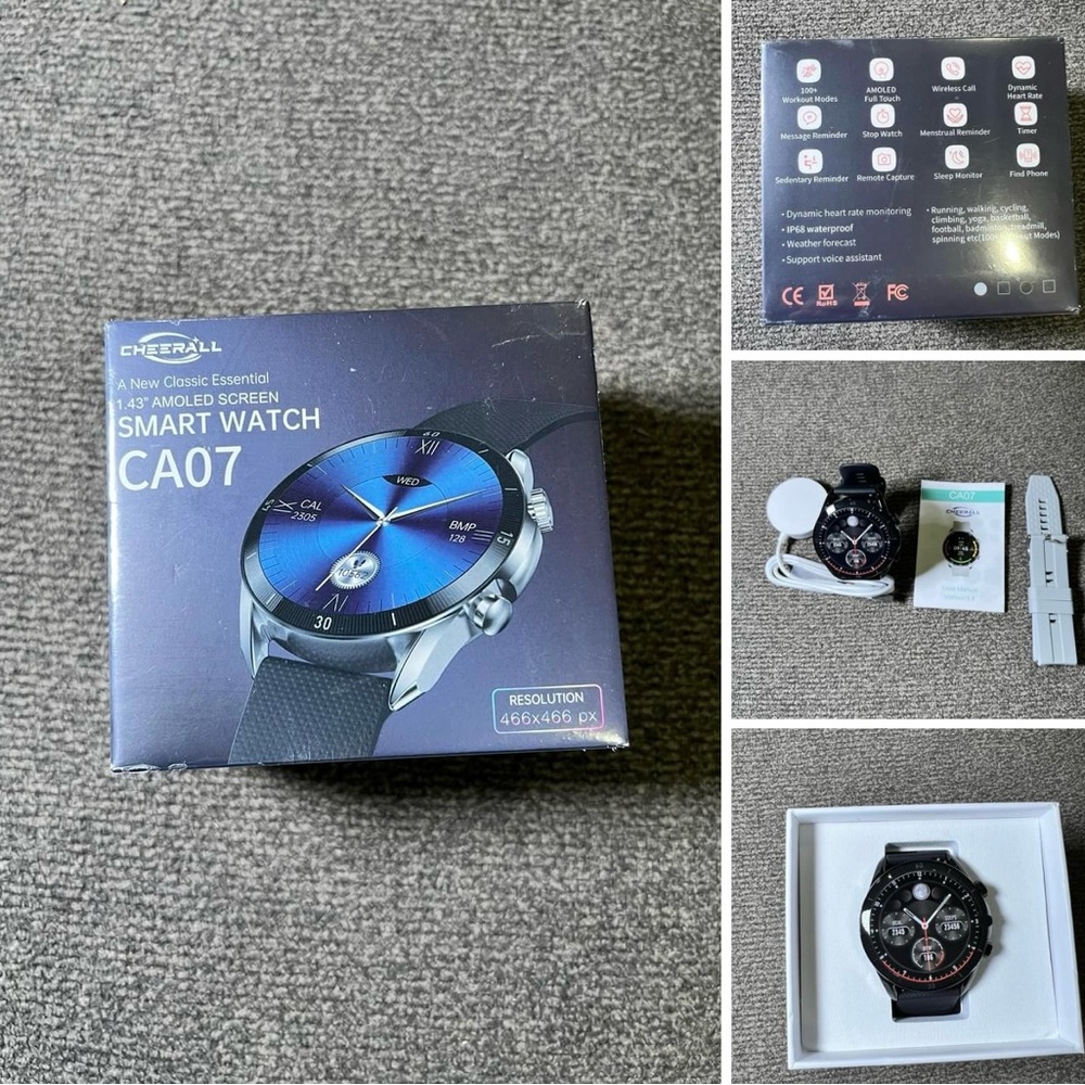 Cheerall 1.43" AMOLED Display Smart Watch